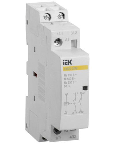 Контактор модульный КМ20-20М AC (MKK11-20-20). Контактор модульный. IEK в Химках