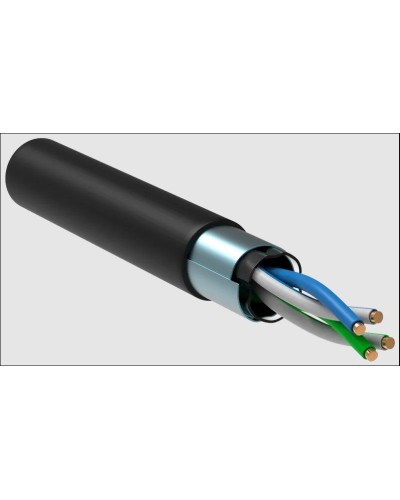 GENERICA U/UTP 5E 24AWG 2PR LDPE черный (BC3-C5E02-139-305-R-G). Кабель «витая пара» (LAN) для структурированных систем связи. IEK в Химках