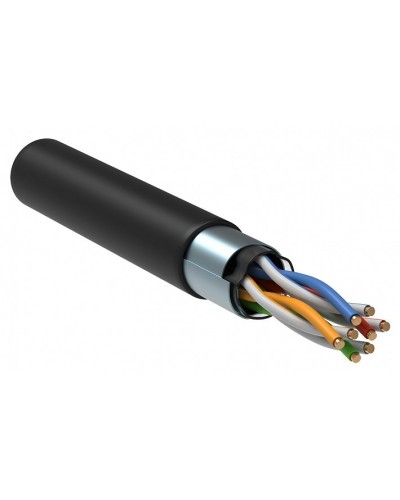 GENERICA F/UTP кат.5E 24AWG 4 пары LDPE черный (BC3-C5E04-339-305-R-G). Кабель «витая пара» (LAN) для структурированных систем связи. IEK в Химках