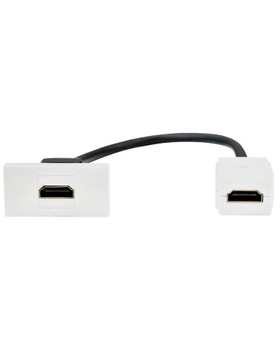 Розетка HDMI M/M PRIMER РКМ-10-00-П белый IEK (PR-KK40D-RH-0-1-K01). Розетка HDMI. IEK в Химках