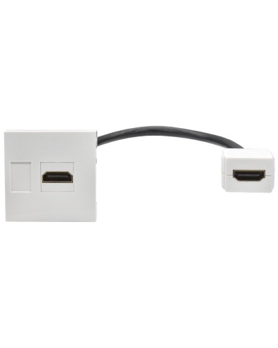 Розетка HDMI M/M PRIMER РКМ-20-10-П белый IEK (PR-KK40D-RH-0-2-K01). Розетка HDMI. IEK в Химках