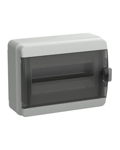 Корпус пластиковый КМПн-12 IP65 TEKFOR (TF5-KP72-N-12-65-K03-K02). Корпус модульный пластиковый черная прозрачная дверь. IEK в Химках