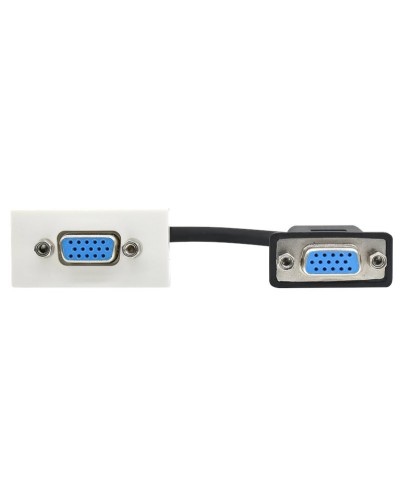 Розетка VGA M/M PRIMER РКМ-20-20-П белый IEK (PR-KK40D-RV-0-2-K01). Розетка. IEK в Химках