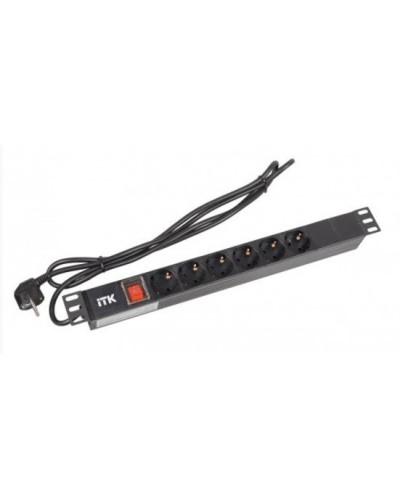 PH12-6D1-P. Блок розеток 19”. ITK в Химках