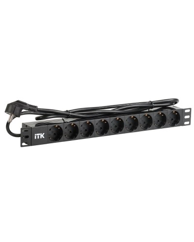 PH22-9D1-P. Блок розеток 19”. ITK в Химках