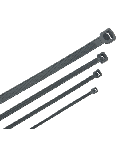 HKB-W48-L200 (100 шт). Хомут кабельный ХКн 4,8х200мм нейлон черный. ITK в Химках