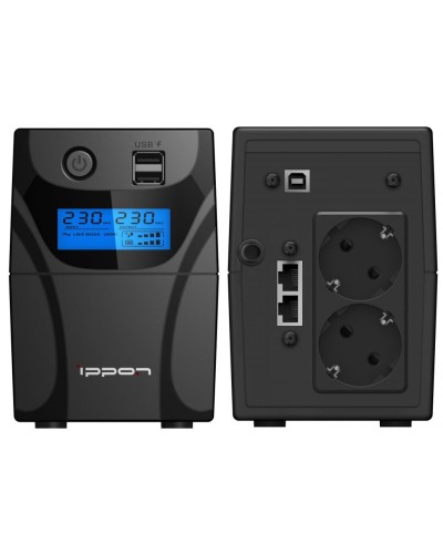 Ippon Back Power Pro II 850 Euro (1005575). Источник бесперебойного питания. Ippon в Химках