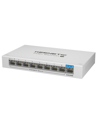 Keenetic KN-4710 (L2) 9х1Гбит/с 8PoE+ 120W. Коммутатор с PoE. KEENETIC в Химках