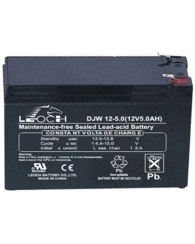 LEOCH DJW 12-5,0. Аккумулятор герметичный свинцово-кислотный. LEOCH в Химках