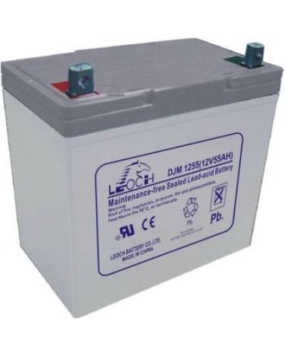 LEOCH DJM 1255. Аккумулятор герметичный свинцово-кислотный. LEOCH в Химках