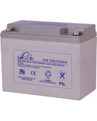 LEOCH DJM 1250. Аккумулятор герметичный свинцово-кислотный. LEOCH в Химках