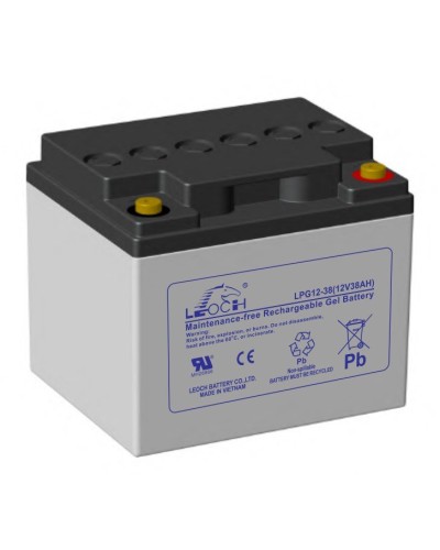 LEOCH LPG 12-38. Аккумулятор герметичный свинцово-кислотный. LEOCH в Химках