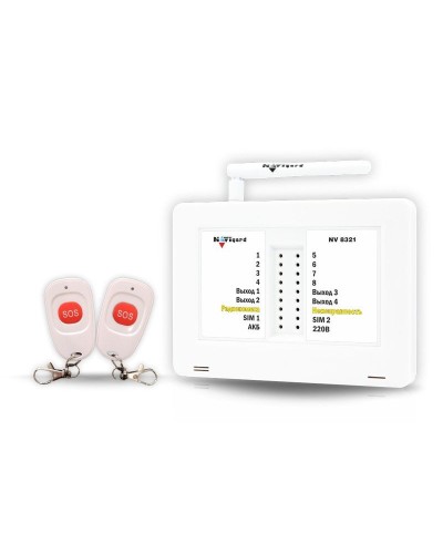 NV 8321ТК. GSM комплект тревожной сигнализации. NAVIgard в Химках