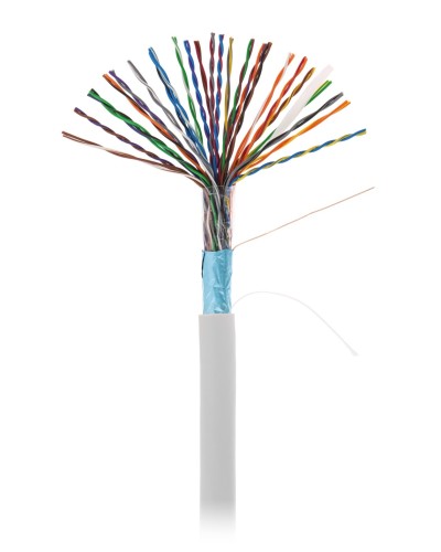 F/UTP 25pair, Cat5, In, PVC (EC-UF025-5-PVC-GY-3). Кабель «витая пара» (LAN) для структурированных систем связи. NETLAN в Химках