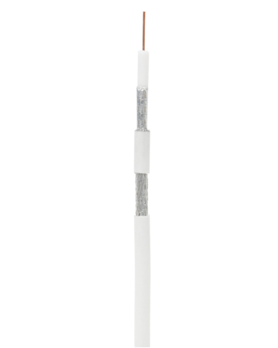 RG-11 CCS, In, PVC (EC-C2-21123A-WT-3). Кабель коаксиальный омедненный. NETLAN в Химках