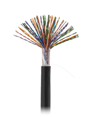 U/UTP 50pair, Cat5, Out, PE (EC-UU050-5-PE-BK-3). Кабель «витая пара» (LAN) для структурированных систем связи. NETLAN в Химках