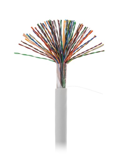 U/UTP 50pair, Cat5, In, PVC (EC-UU050-5-PVC-GY-3). Кабель «витая пара» (LAN) для структурированных систем связи. NETLAN в Химках