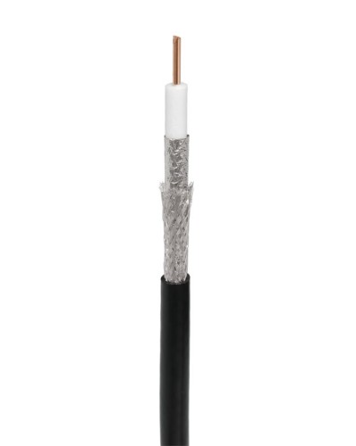 RG-11 CCS, Out, PE (EC-C2-21123B-BK-3). Кабель коаксиальный омедненный. NETLAN в Химках