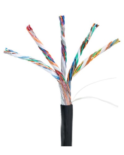 U/UTP 25pair, Cat5, Out, PE (EC-UU025-5-PE-BK-3). Кабель «витая пара» (LAN) для структурированных систем связи. NETLAN в Химках