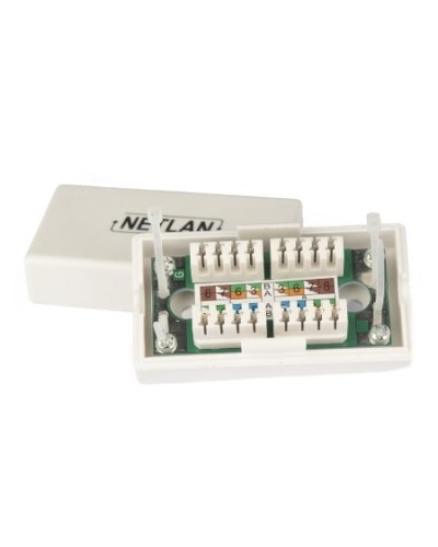 EC-UCB-IDC-UD2-WT-10 (10 шт). Проходной соединитель. NETLAN в Химках