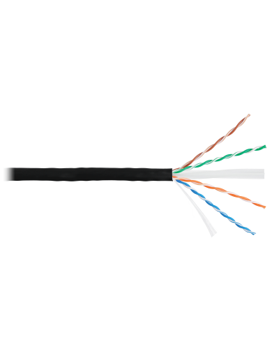 U/UTP 4pair, Cat6a, Solid, In/Out, нг(А)-HF (NMC 4155C-BK). Кабель «витая пара» (LAN) для структурированных систем связи. NIKOMAX в Химках