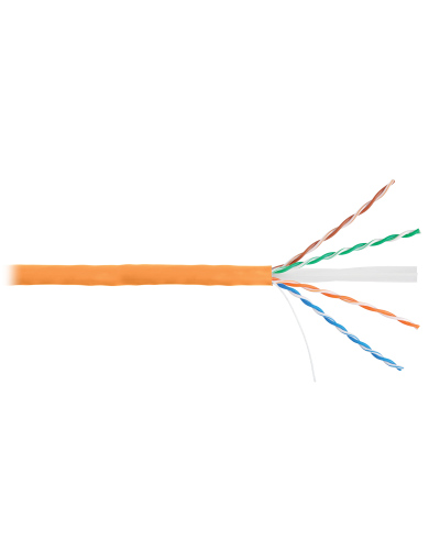U/UTP 4pair, Cat6, Solid, In, нг(А)-HF (NMC 9140C-OR). Кабель «витая пара» (LAN) для структурированных систем связи. NIKOMAX в Химках