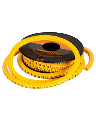 NMC-CMR-9-YL-500 (500шт). Маркер кабельный. NIKOMAX в Химках