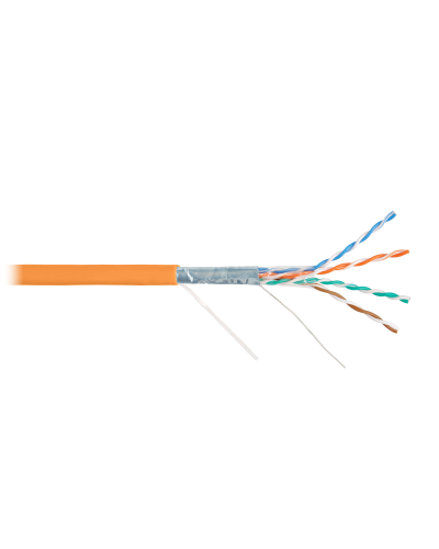 F/UTP 4pair, Cat5e, Solid, In, нг(А)-HF (NMC 4200C-OR). Кабель «витая пара» (LAN) для структурированных систем связи. NIKOMAX в Химках