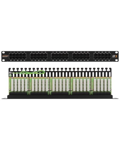 NMC-RP50UC3-1U-BK. Патч-панель 19. NIKOMAX в Химках