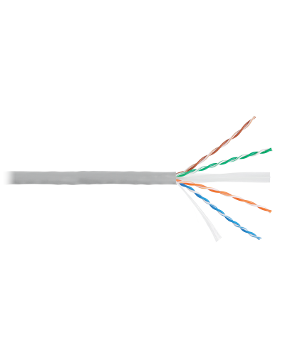 U/UTP 4pair, Cat6, Solid, In, PVC (NMC 4140A-GY). Кабель «витая пара» (LAN) для структурированных систем связи. NIKOMAX в Химках