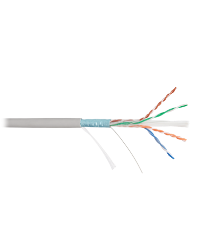 F/UTP 4pair, Cat6a, Solid, In, PVC (NMC 4255A-GY). Кабель «витая пара» (LAN) для структурированных систем связи. NIKOMAX в Химках