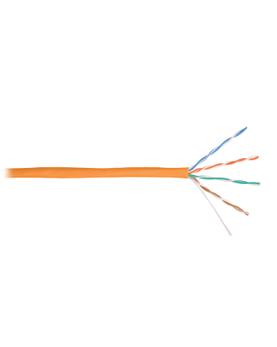 U/UTP 4pair, Cat5e, Solid, In, нг(А)-HF (NMC 4100C-OR). Кабель «витая пара» (LAN) для структурированных систем связи. NIKOMAX в Химках