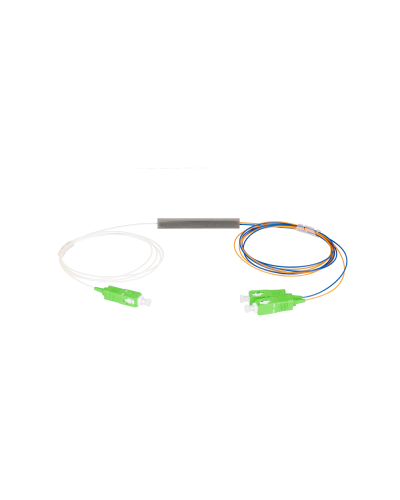 NMF-SPP1X2A1-SCA-M. Сплиттер планарный 1x2, 9/125мкм, SC/APC, 0.9 мм. NIKOMAX в Химках
