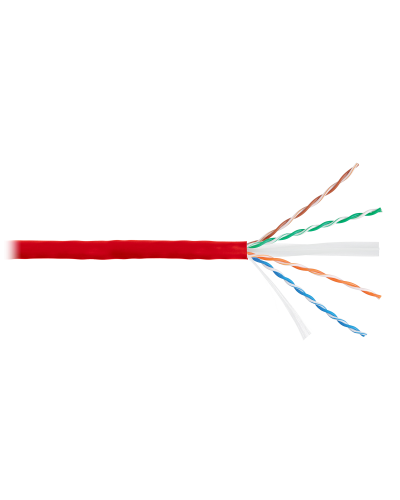 U/UTP 4pair, Cat6, Solid, In, нг(А)-HF (NMC 4140C-RD). Кабель «витая пара» (LAN) для структурированных систем связи. NIKOMAX в Химках