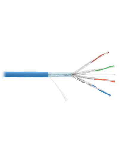 F/FTP 4pair, Cat6a, Solid, In, нг(А)-HF (NMC 4355C-IB). Кабель «витая пара» (LAN) для структурированных систем связи. NIKOMAX в Химках