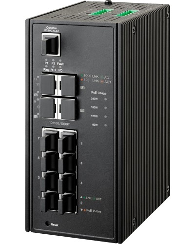 NIS-3500-3412PGE (64PY0804). Коммутатор управляемый с PoE. NSGate в Химках