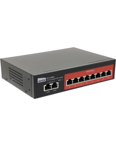 Netis P110GC. Коммутатор сетевой PoE неуправляемый. Netis в Химках
