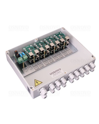 SP-IP8/1000PW. Устройство грозозащиты цепей Ethernet. OSNOVO в Химках