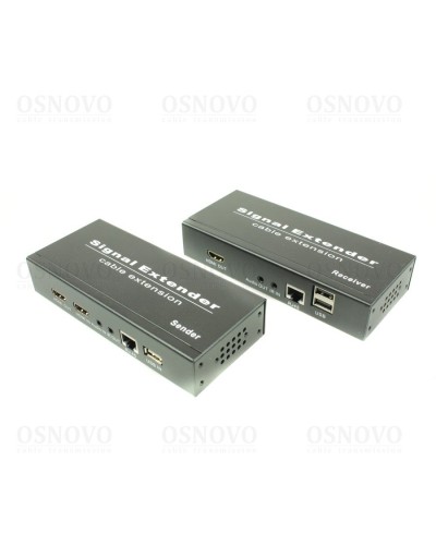 TLN-HiKM2+RLN-HiKM2. Удлинитель HDMI, ИК-сигнала, 2*USB. OSNOVO в Химках