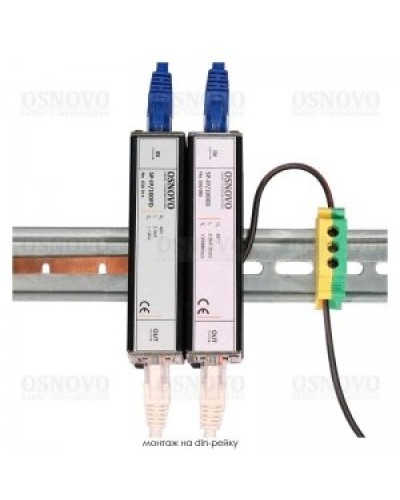 SP-IP/1000D. Устройство грозозащиты цепей Ethernet. OSNOVO в Химках