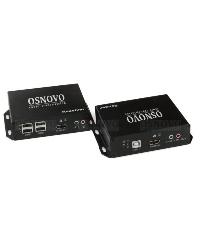 TLN-HiKMA/1+RLN-HiKMA/1. Удлинитель HDMI, USB, RS232, ИК-сигнала. OSNOVO в Химках