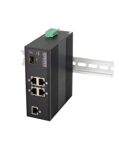 SW-40501/IC. Промышленный PoE коммутатор Fast Ethernet на 6 портов. OSNOVO в Химках