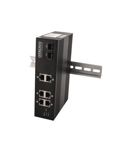 SW-8062/IC. Промышленный PoE коммутатор Gigabit Ethernet на 8 портов. OSNOVO в Химках