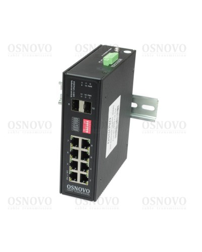 SW-80802/I(Port 90W, 300W). Коммутатор с PoE. OSNOVO в Химках