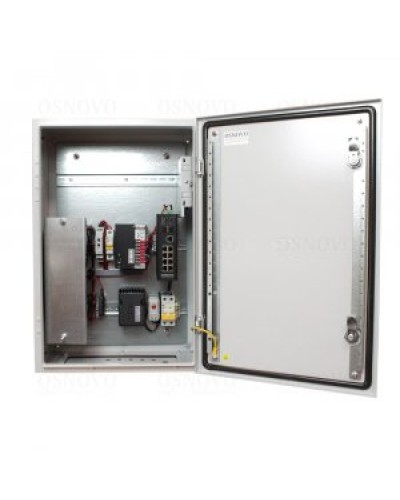 OS-46TB1(SW-80802/ILS(port 90W)). Уличная станция с термостабилизацией и резервным питанием. OSNOVO в Химках