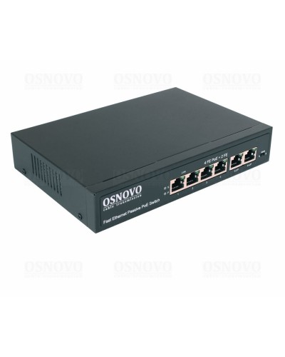 SW-20600/A(80W). Коммутатор Fast Ethernet на 6 портов. OSNOVO в Химках