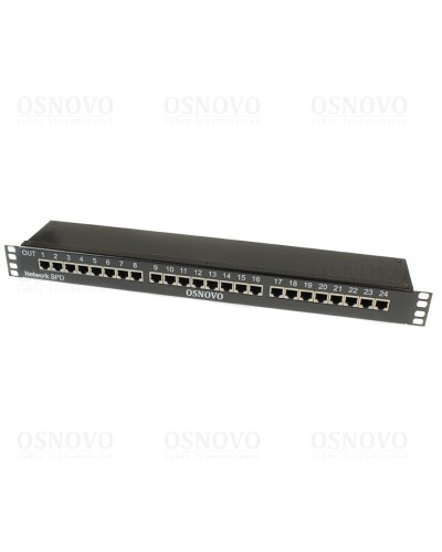 SP-IP24/1000PR. Устройство грозозащиты цепей Ethernet. OSNOVO в Химках