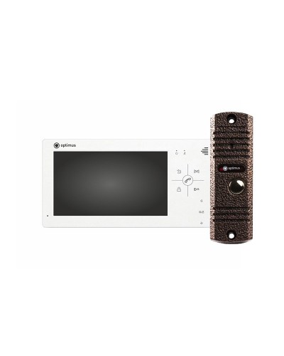 VM-7.0 (w)+ DS-700L (медь). Комплект видеодомофона. Optimus в Химках