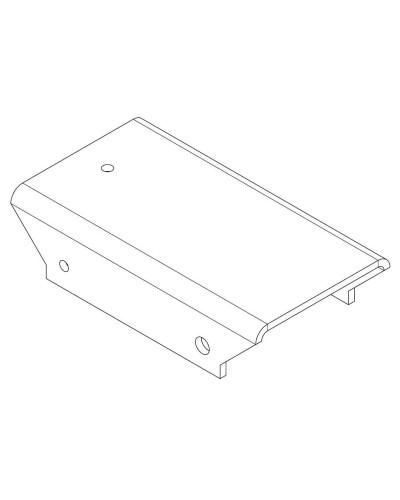 PERCo-MB-16.8. Накладка прямая верхняя. PERCo в Химках