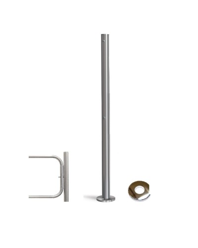 PERCo-BH02 2-14 с крышкой. Стойка с отверстием под стопорный механизм поворотной секции. PERCo в Химках